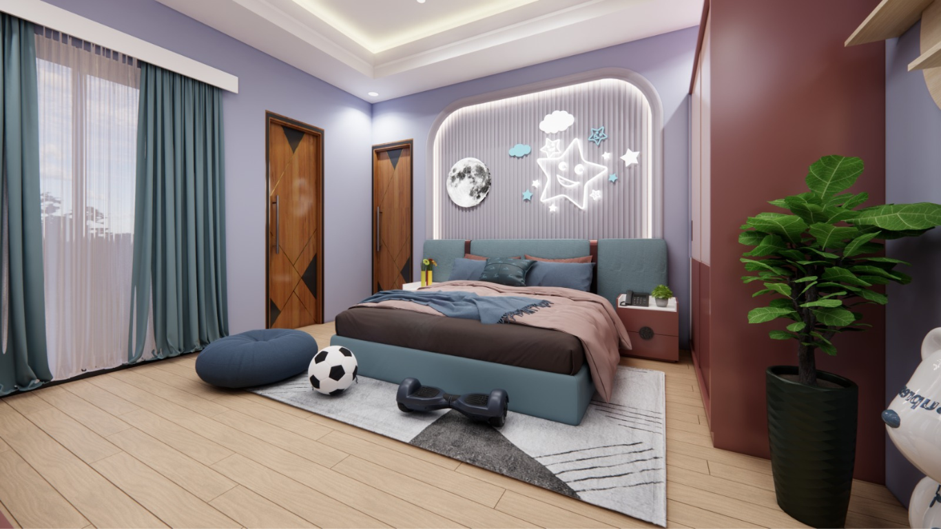 Bed Room Interior Desig